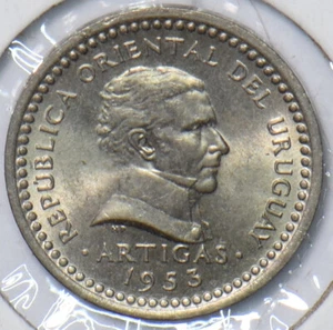Uruguay 1953 Centesimo 295903 combine shipping - Picture 1 of 2