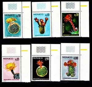 Monaco Scott 955-960 (1974) Mint NH VF Complete Set, CV $12.20 Margin Corners - Picture 1 of 2
