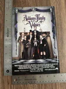 1993 Addams Family Values Movie Print Ad/Promo Art Paramount - Picture 1 of 1