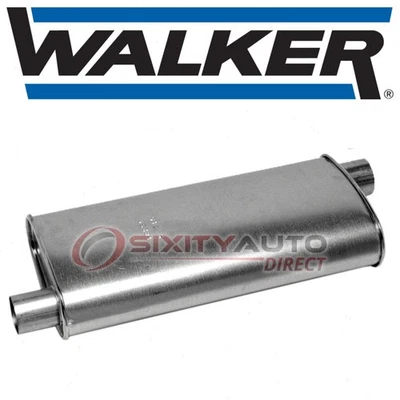 Walker SoundFX Exhaust Muffler for 1988-1993 GMC C1500 4.3L 5.0L V6 V8 - ti Foto 1 de 4