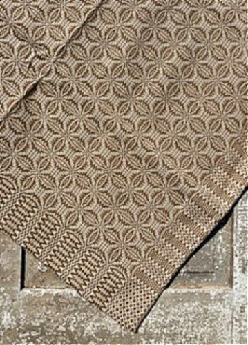 New Primitive Colonial DARK MUSTARD COVERLET TABLE SQUARE Topper 34" - Image 1 of 1