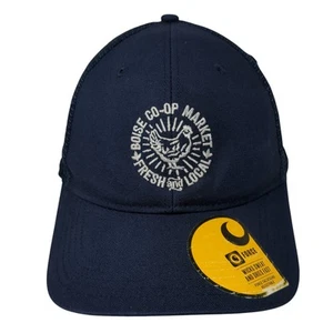 Boise Co-op Marketing Fresh Local Trucker Hat Blue One Size Adjustable Carhartt - Picture 1 of 9