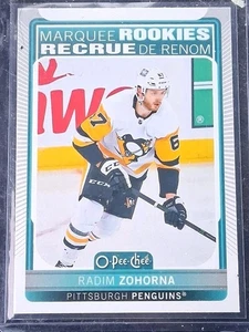 2021-22 O-Pee-Chee - Marquee Rookies Radim Zohorna #517 (RC) Pittsburgh Penguins - Picture 1 of 2