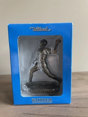 CC Sabathia Bronze Tone Figurine, 2007 National Sports Collectors Convention - Image 1 of 4