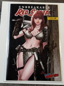 Unbreakable Red Sonja #1 NYCC New York Comic Con 2022 Dynamite Comics NM - Picture 1 of 1