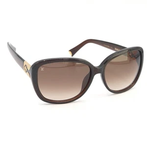 Gafas de sol LOUIS VUITTON brezo pedrería Z0456E marrón oscuro lamé marrón claro 57□15 - Imagen 1 de 9