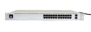 Ubiquiti UniFi Pro 24-Port Layer 3 Gigabit PoE Switch Mountable (USW-Pro-24-PoE) - Picture 1 of 12