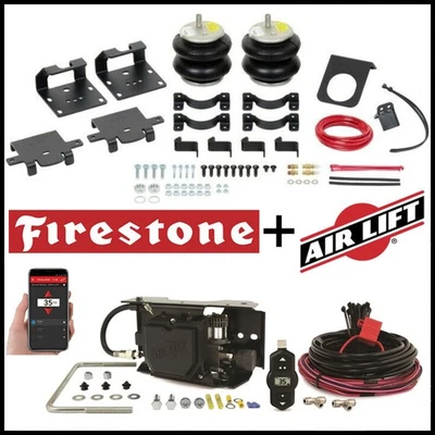 Compresor inalámbrico Firestone Air Spring Bags/Air Lift 11-25 Silverado 2500 3500 Foto 1 de 4
