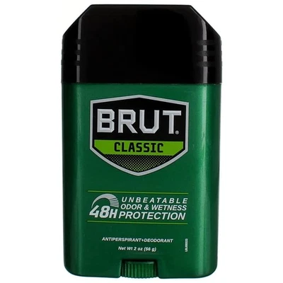 BRUT Desodorante Antitranspirante Barra Aroma Clásico 2 OZ Foto 1 de 2