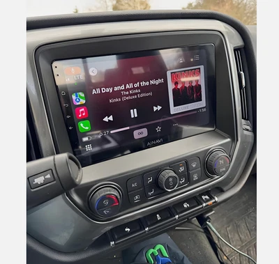 Carplay Android 14 Car Stereo Radio For Chevrolet Silverado GMC Sierra 2013-2019 - Image 1 of 4