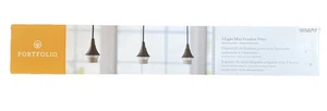Style Selections 3-flammige Bronze Übergangszylinder Mini Hänge Pendelleuchte - Bild 1 von 7
