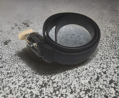 Cinturón Cuero Vintage Años 80 Hombre/Mujer 36 Boomingdale's Gamuza Peterborough Row Foto 1 de 4