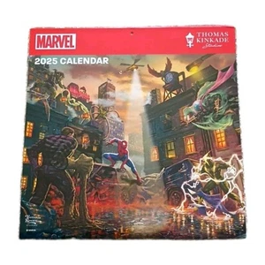 MARVEL BY THOMAS KINKADE STUDIOS 2025 NEUER KALENDER - Bild 1 von 2