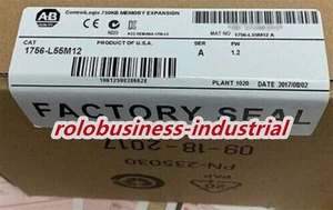 New Factory Sealed AB 1756-L55M12 Logix5555 Processor 750KB Memory - Picture 1 of 3