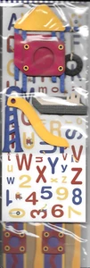 Playground School Daycare Slide Sandbox Climb Paper Bliss Sticker Letters Border - Picture 1 of 3