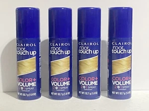 Clairol Root Touch Up Color + Volume 2 in 1 Spray 1.8 oz Medium Blonde 4 Pack - Picture 1 of 4
