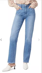 Paige Jeans Sarah Straight Wannabe Distressed 32 inch (14 AU) - Picture 1 of 7