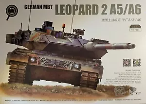 TK-7201 modello bordo leopardo tedesco 2 A5/A6 kit 1:72 - Foto 1 di 3