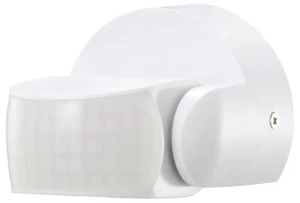 180 Gradi Pir Infrarossi Sensore di Movimento, IP65, Bianco - PELL0475 - Picture 1 of 1