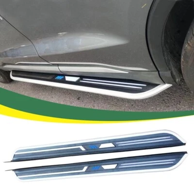 2x estribo fijo paso lateral barra nerviosa para Volkswagen Tiguan 2010-2016 Foto 1 de 4