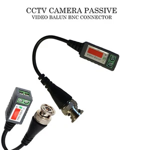 Cable conector transceptor CAT5 a UTP pasivo BNC globo de video coaxial CAT5 a UTP para cámara CCTV - Imagen 1 de 5