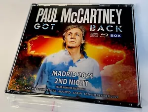 LAST Paul McCartney Second Night Madrid 2024 Box 2 Discs / 1 Bluray - Imagen 1 de 2