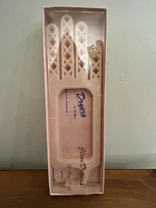 Vintage Handi Form Glove Dryers 2 Pair Pink Plastic with Original Box Retro - Picture 1 of 20