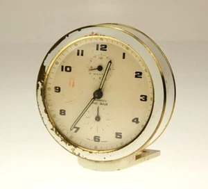 WEHRLE Sanssouci Softico Duplex Wecker Uhr clock tischuhr Reiseuhr taschenuhr - Bild 1 von 3