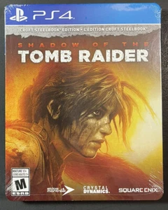 Shadow of the Tomb Raider [ CROFT STEELBOOK Edition ] (PS4) NEW - Picture 1 of 6