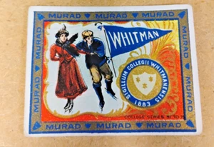 CIGARRILLOS MURAD T51 DE COLECCIÓN DE 1910 SERIE UNIVERSITARIA WHITMAN COLLEGE - Imagen 1 de 2