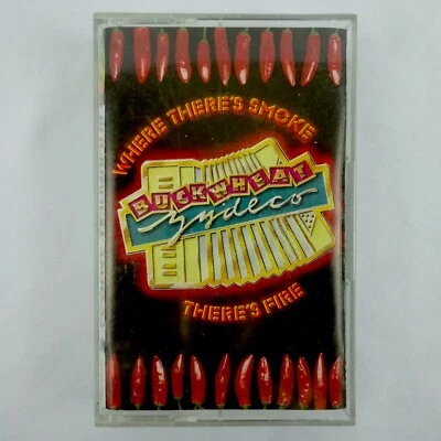 Buckwheat Zydeco Cassette Where There's Smoke There's Fire — 第 1/4 张图片