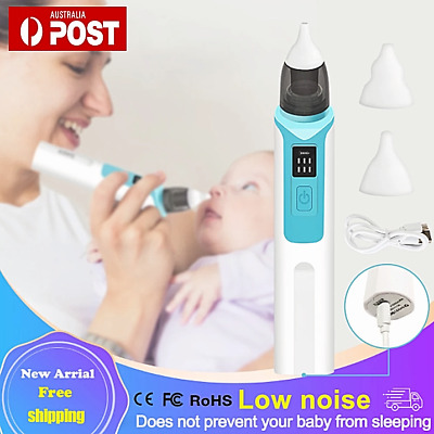 Baby Nose Cleaner Nasal Aspirator Vacuum Safety Hygienic Electric Snot Sucker AU • 23.83£
