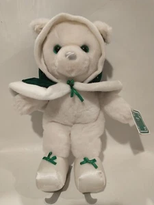Peluche originale applausi pattinatori valzer gatto 21350 verde e bianco 12" vintage 1988 - Foto 1 di 11