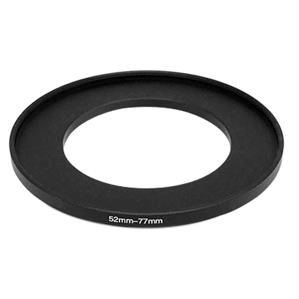 Camera 52mm Lens to 77mm Accessory Step Up Adapter Ring 52 - 77mm - Image 1 of 1