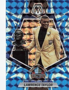Tarjeta de fútbol americano Lawrence Taylor Blue Reactive Hall Of Fame Mosaic 2023 #275 - Imagen 1 de 2