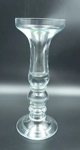 Southern Living at Home Chelsea Candlestick Clear Glass 11" Pillar Taper