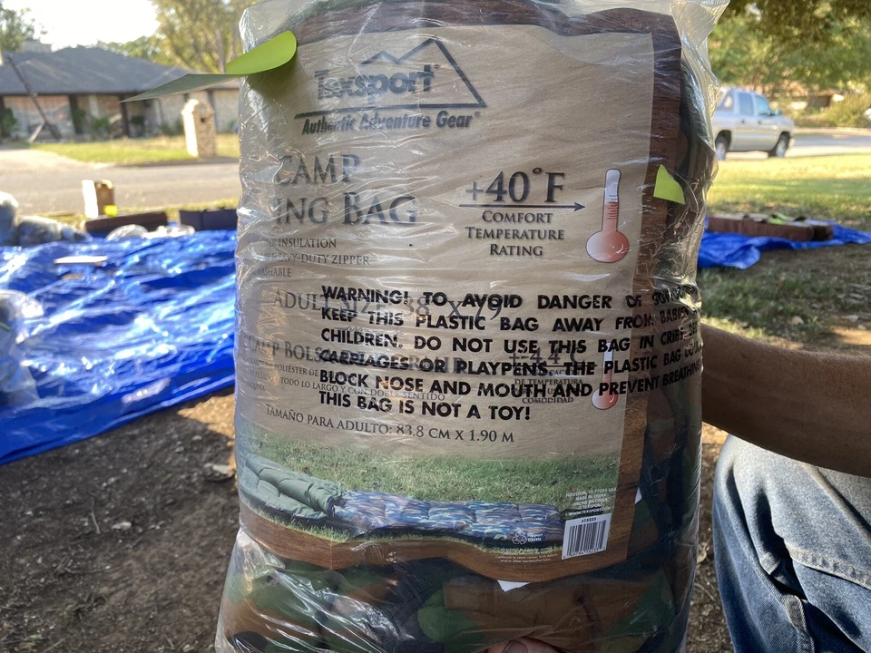 Saco de dormir Texsport Base Camp Foto 1 de 2