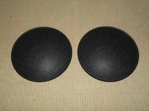 4.5" FELT SPEAKER-WOOFER DUST CAP PAIR (2) // LIP UP // 114mm - Picture 1 of 2