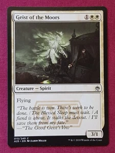 Magic The Gathering MASTERS 25 GEIST OF THE MOORS white card MTG - Picture 1 of 2