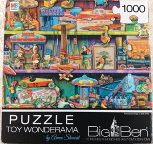 Big Ben Jigsaw Puzzle Toy Wonderama 1000 Pieces 20.1” X 26.1” - Picture 1 of 3