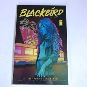 Blackbird 1 imagen 2018 casi nuevo 9,4 - 9,6 ComicSketchArt variante de lámina grapas - Imagen 1 de 3