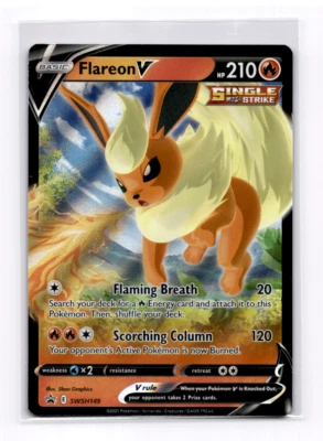 Flareon V SWSH149 SWSH: Sword & Shield Promo Cards Holo - Pokemon Nera Mint - Image 1 of 2