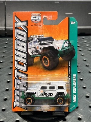 Matchbox 60TH Anniversary Jeep Wrangler Superlift MBX 2012 New Sealed - Image 1 of 4
