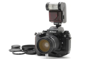 [N NEUWERTIG] Nikon F4S SLR 35mm Body mit MF-22 DP-20 MB-21 SB-20 AF Nikkor 35-70mm F2 - Bild 1 von 24
