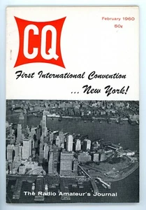 CQ The Radio Amateur's Journal Vol. 16/No.2 February 1960 Ham Radio Magazine - Picture 1 of 2