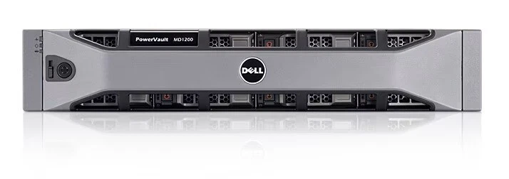 Dell PowerVault MD1200 12x 6TB 3.5" HDD Dual 6G SAS Controllers Dual 600W PSU - Image 1 of 3