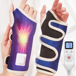 Heating Pad for Wrist Pain Relief, Heated Wrist Wrap for Carpal Tunnel, 10-90Min - Picture 1 of 12