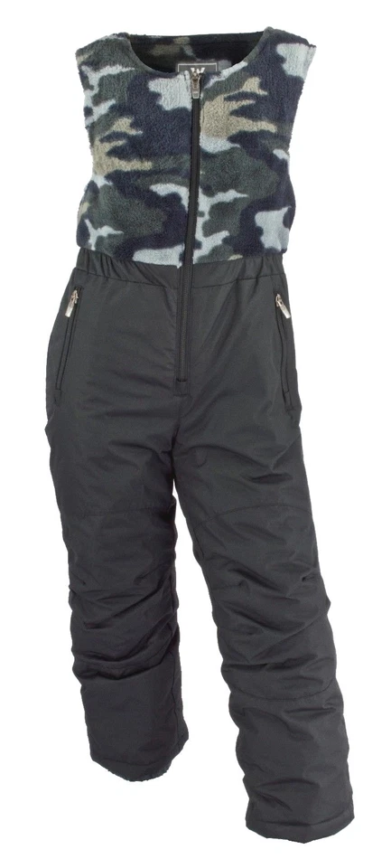 BLANCO SIERRA D9214BTP NIÑO NIÑOS NIÑOS AISLADO ESQUÍ NIEVE BABERO PANTALÓN 2T,3T,4T Foto 1 de 1