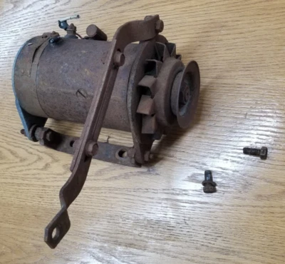 Generator & Brackets Chevy Hardtop Convertible Chevrolet 1954 54 1953 53 - Image 1 of 4