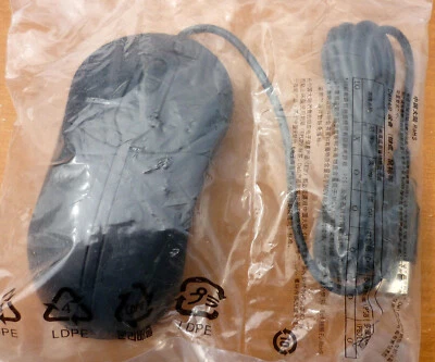 DELL Optical Wheel Mouse M-UAR DEL7 USB Wired - FACTORY SEALED NEW OLD STOCK - Image 1 of 3